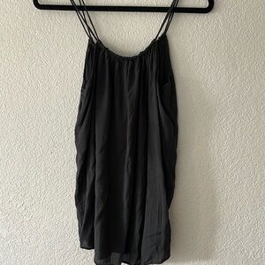 Acacia swimwear capri dress dark grey size small